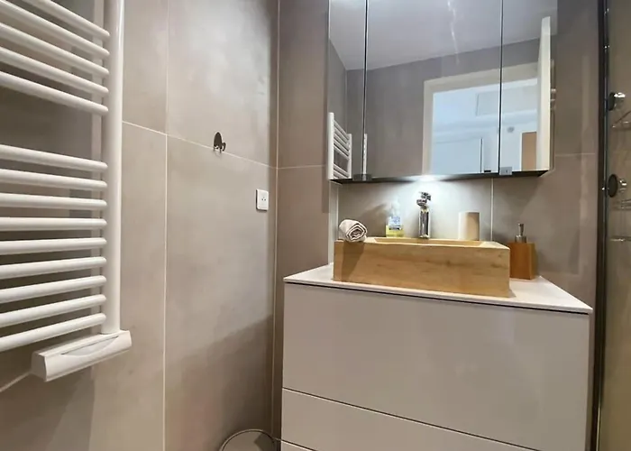 Le Soleil - Sea - Spacious - Hypercentre - Car Park Apartment Antibes